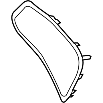 BMW 51-41-7-344-721 Cover For Left Loudspeaker
