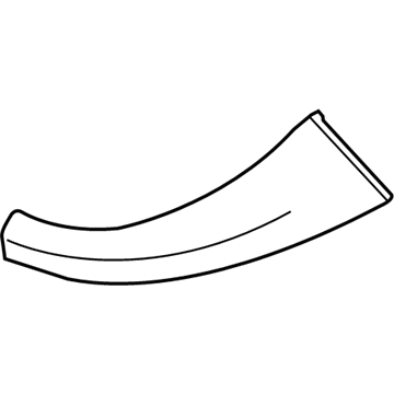 BMW 51-43-7-225-337 Decorative Trim, Aluminium. Prec.-Ground, Left