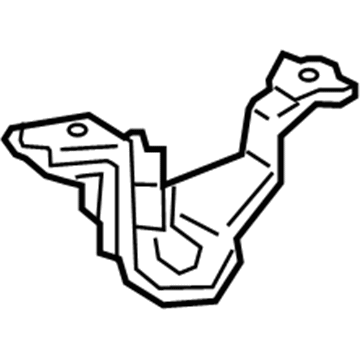 Lexus 77705-50010 Bracket Sub-Assy, Charcoal Canister