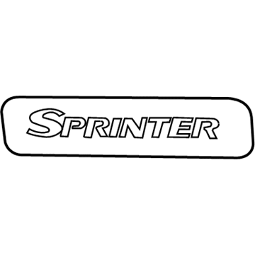 Mopar 68006517AA Nameplate