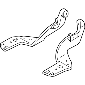 Kia 973603S000 Duct-Rear Heating, LH