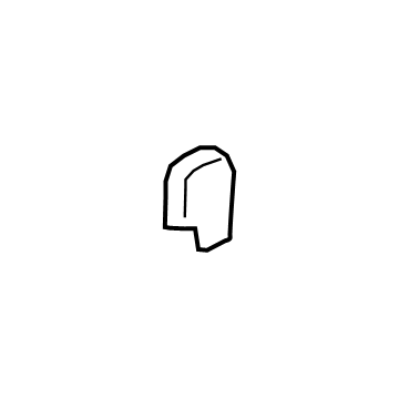 GM 84076171 Hinge Cover