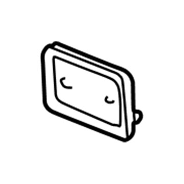 Ford XL2Z-17A385-AAA License Bracket