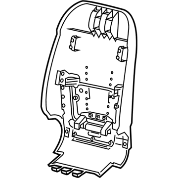 GM 23246417 Seat Back Panel