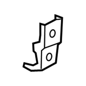 Acura 60465-TR0-A00ZZ Gusset, Left Front Bulkhead Side Stay