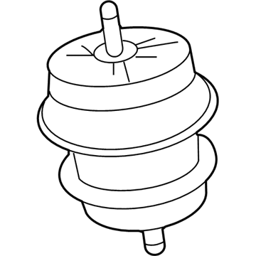 Nissan 11220-4GA0A Engine Mounting Insulator, Front