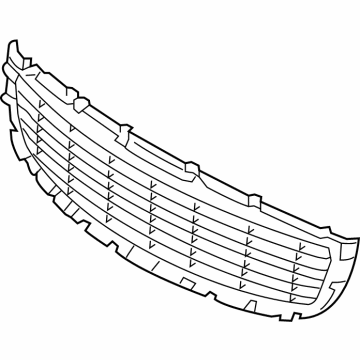 Kia 86352A9ND0 Radiator Grille Mesh
