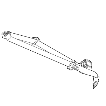GM 84583961 Lap & Shoulder Belt