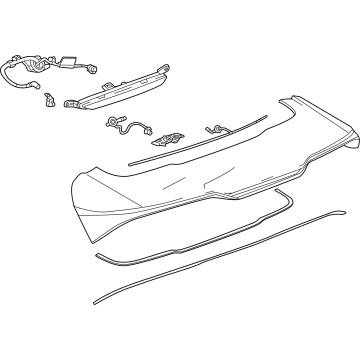 GM 42788618 SPOILER ASM-R/END