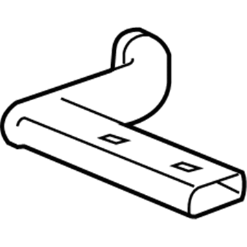 GM 22818005 Rear Duct
