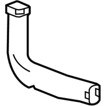 GM 25879392 Rear Duct