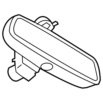 BMW 51-16-9-476-755 REARVIEW MIRROR EC / LED / G