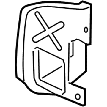 Mopar 55056680AC Shield-Fender