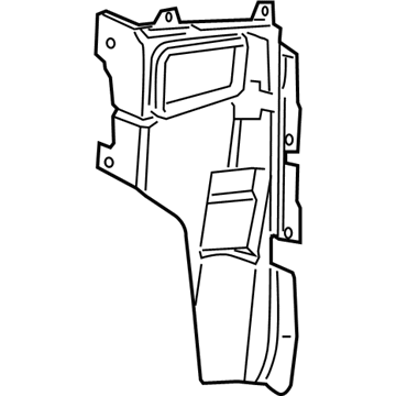 Mopar 55277011AD Shield-Fender
