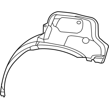 Mopar 68214236AC WHEELHOUSE Outer