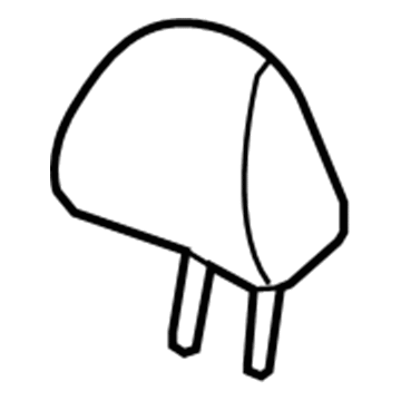 Honda 82140-T2A-W41ZA Headrest *YR449L*