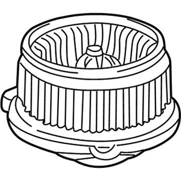 Honda 79310-SCV-A01 Motor Assembly, Fan