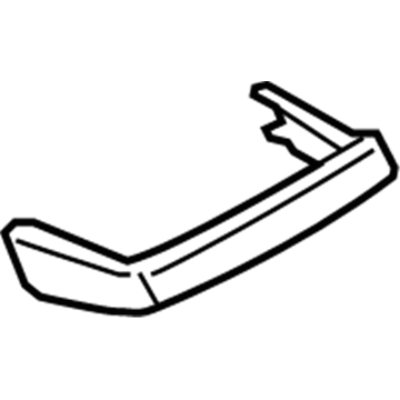 BMW 51-16-9-200-081 Trim, Centre Console, Rear Top