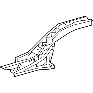 Lexus 57601-12A10 Member Sub-Assy, Rear Floor Side, RH