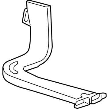 GM 23310916 Rear Duct