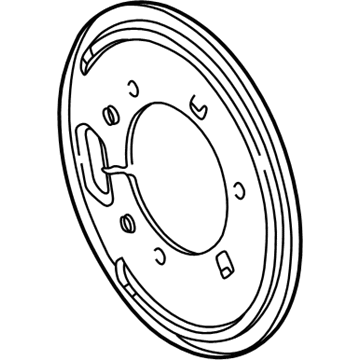 GM 18044589 Shield, Rear Parking Brake (LH)