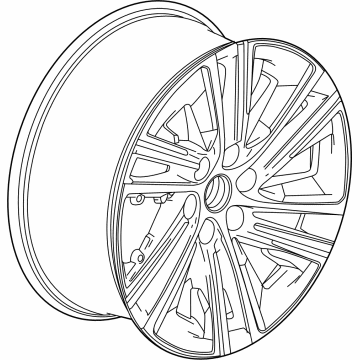 GM 85514110 WHEEL ASM-FRT & RR