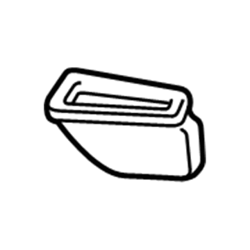 Honda 17255-RZA-000 Tube E, Air Inlet