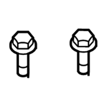 Lexus 90119-A0120 Bolt, W/Washer