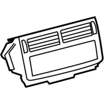 Lexus 84010-60782 Control & Panel Assembly