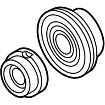 Mopar 68232392AC PULLY KIT-A/C COMPRESSOR