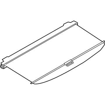 BMW 51-47-7-471-985 Roller Cover For Luggage Compartment