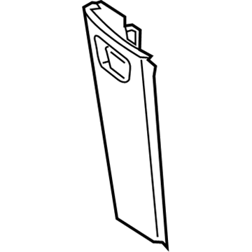 BMW 51-47-7-446-103 COVER, D-COLUMN BOTTOM LEFT