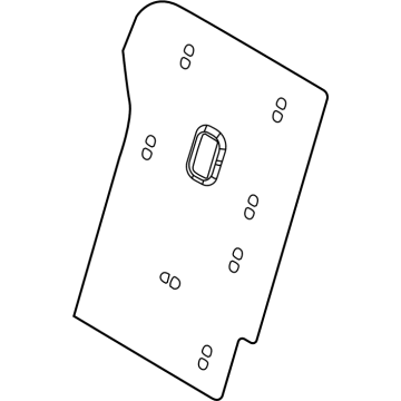 Kia 89344CV040CVH BOARD ASSY-2RD SEAT
