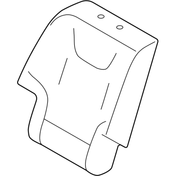 Kia 89451CV000 PAD ASSY-REAR SEAT B