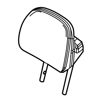 Kia 89700CV010CWD HEADREST ASSY-REAR S