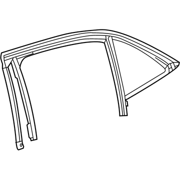 GM 23478314 Fixed Glass