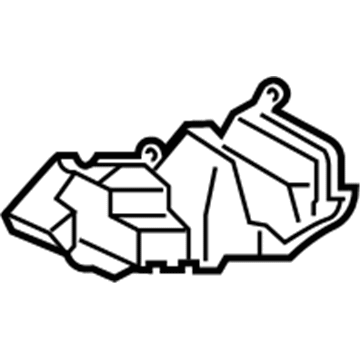 Infiniti 27851-1ME0A Duct-Heater, Front LH