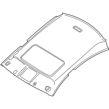 Nissan 739B0-9N20A Module Assembly-Roof Trim