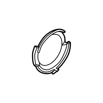 Nissan 43234-5MP1A CAP-HUB, REAR WHEEL