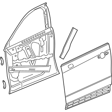 GM 84551803 Door Shell