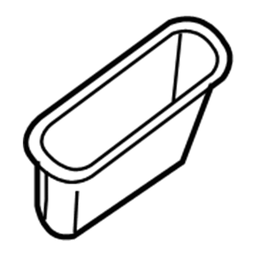 Nissan 80950-ET00A Handle-Pull, Front Door RH