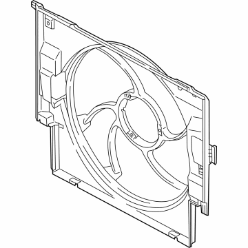 BMW 17-42-8-477-382 FAN SHROUD