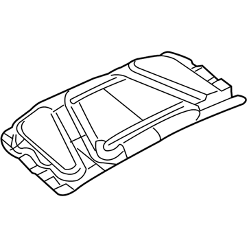 Mopar 68412129AC Pad-Hood