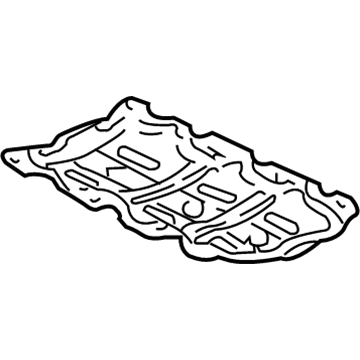 Acura 11221-R70-A10 Plate, Baffle