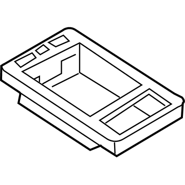 Infiniti 96950-AC77C Console Box-Floor, Rear