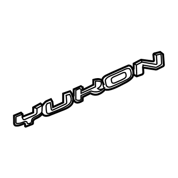 GM 84267895 Nameplate