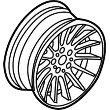 BMW 36-11-6-761-997 Light Alloy Rim