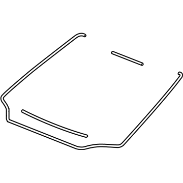 Honda 04731-SNA-A00 Rubber Set, FR. Windshield Dam