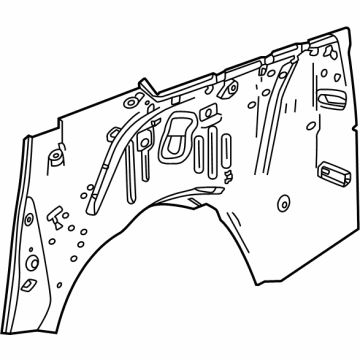 GM 85138482 PANEL ASM-QTR INR LWR