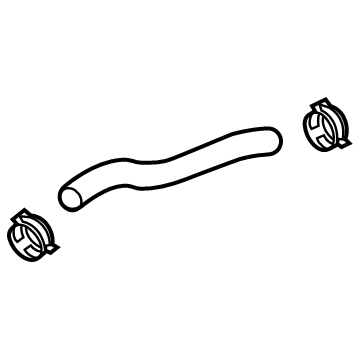 Kia 25414M7400 Hose Assembly-Radiator, U